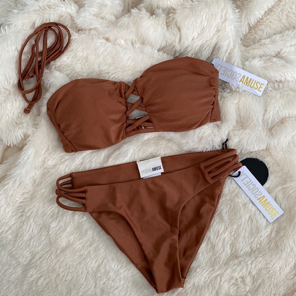 Amuse Society 2pc Bikini Set
